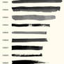 31 Ink and Watercolor Brushes