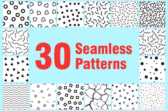 30 Seamless Patterns