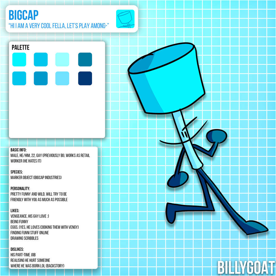 Object Oc Ref Bigcap (Object OC Reference 2022) by b3llyg0at on DeviantArt