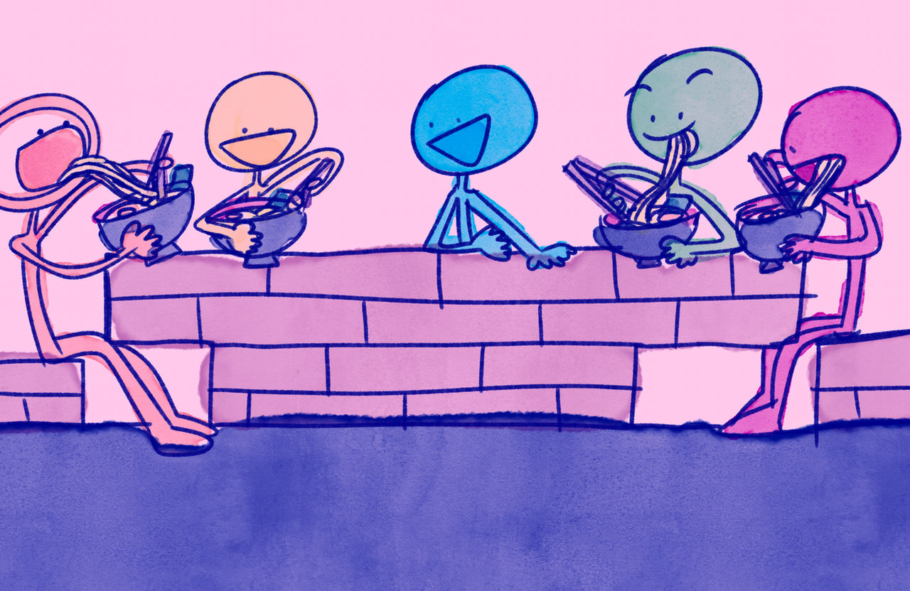 Deviantart Avm ramen time with the bois (AVM 32 SPOILER) by b3llyg0at on DeviantArt