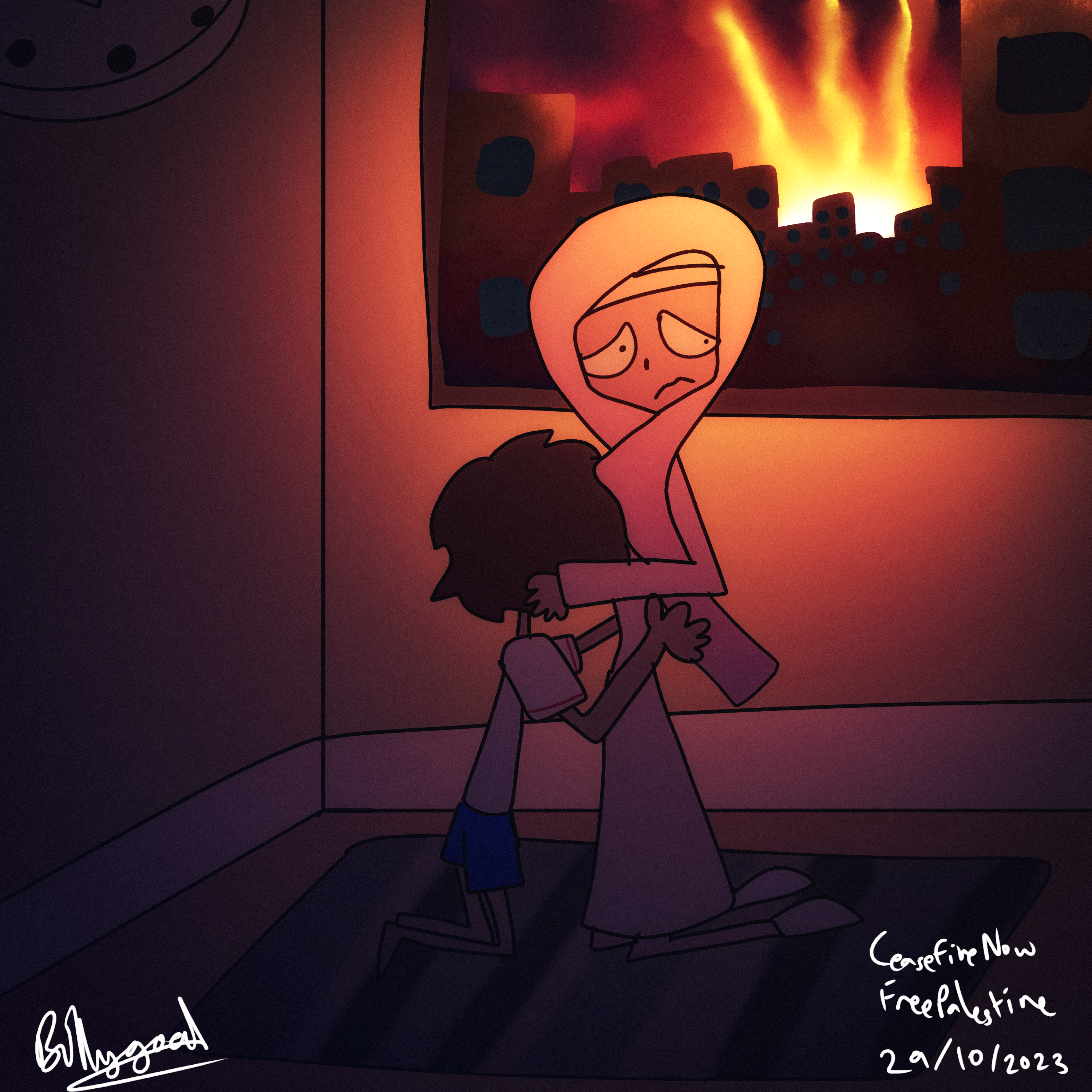 FINAL POST: CEASEFIRE NOW!!