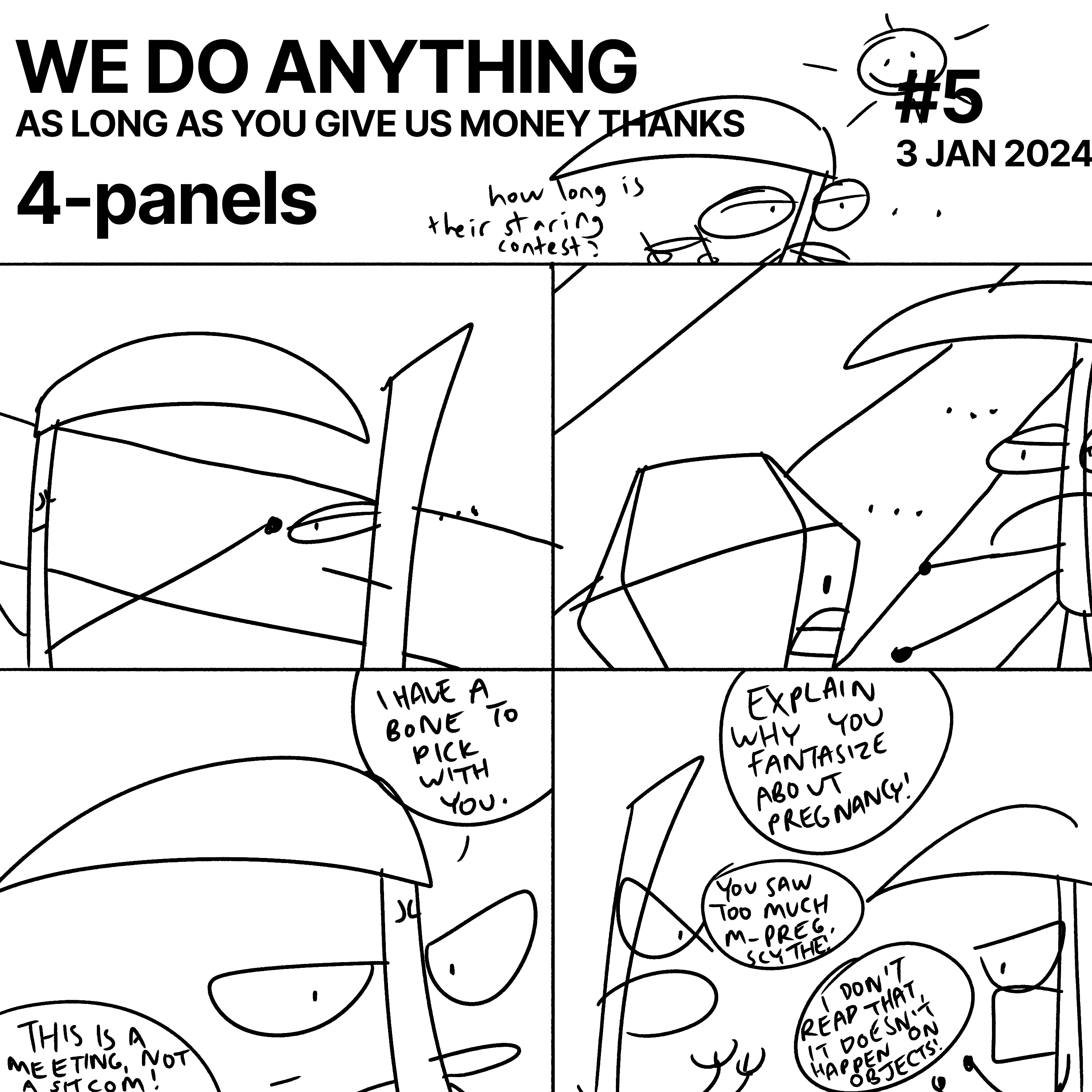 WE DO ANYTHING (COMIC 5)
