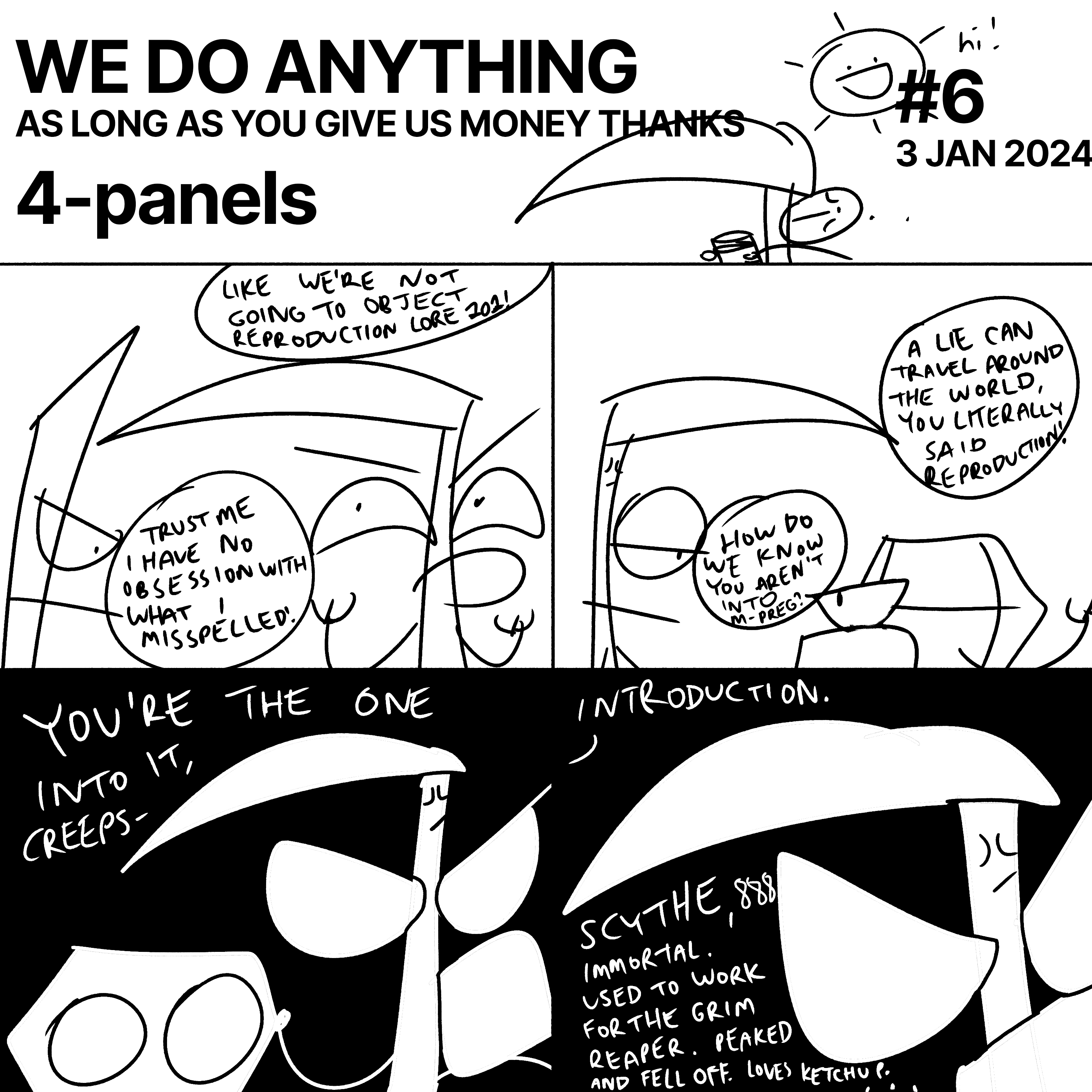 WE DO ANYTHING (COMIC 6)