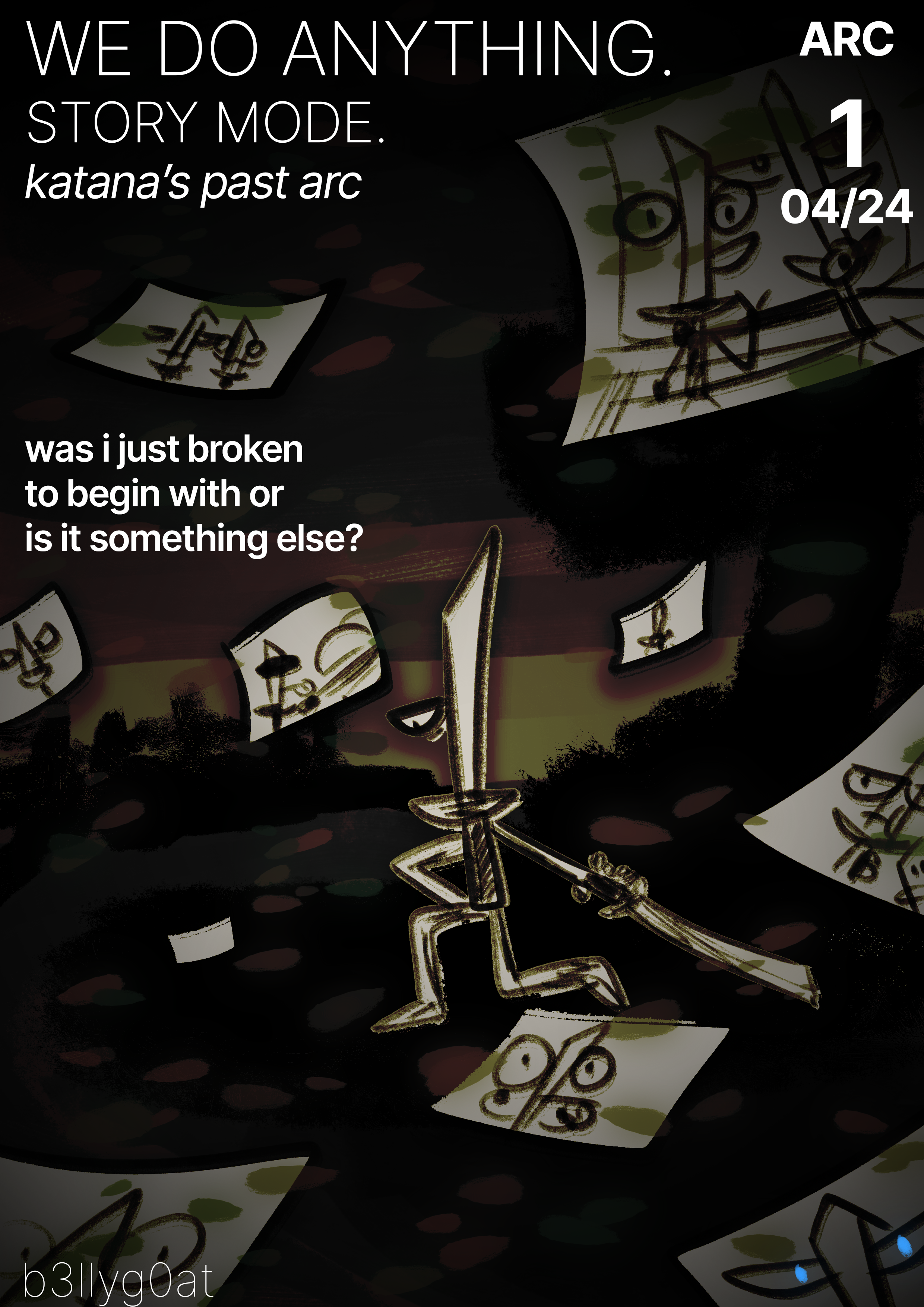 WE DO ANYTHING - KATANA'S PAST ARC (COVER)