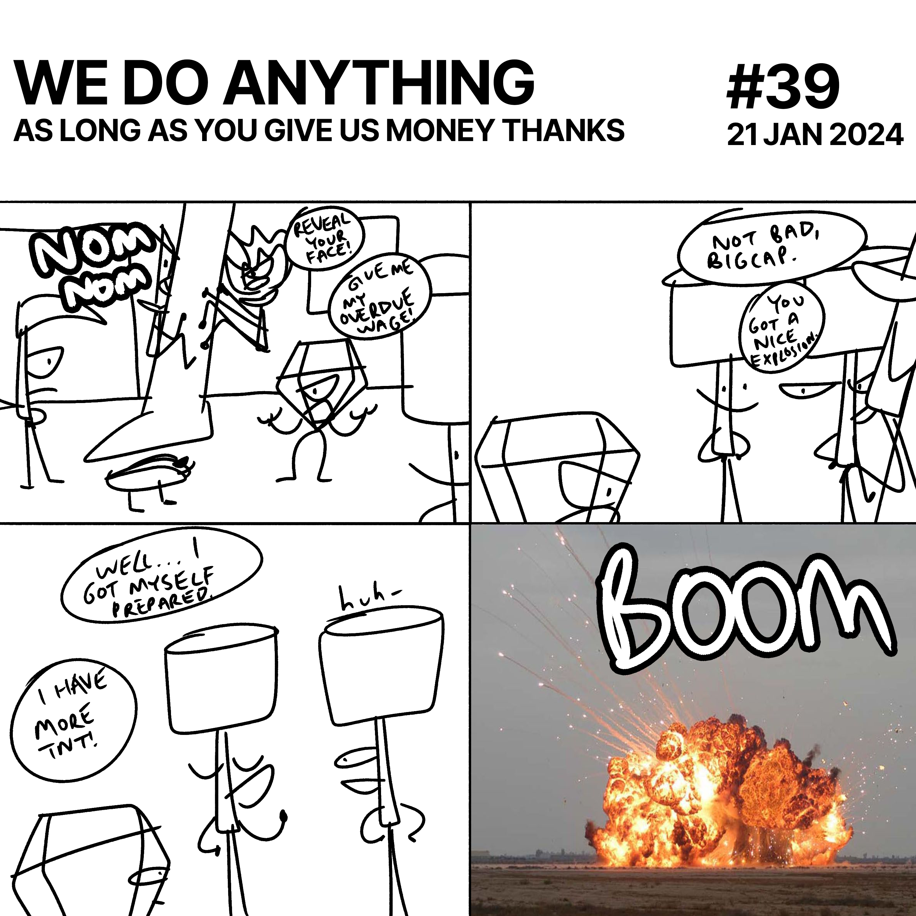 WE DO ANYTHING (COMIC 39)