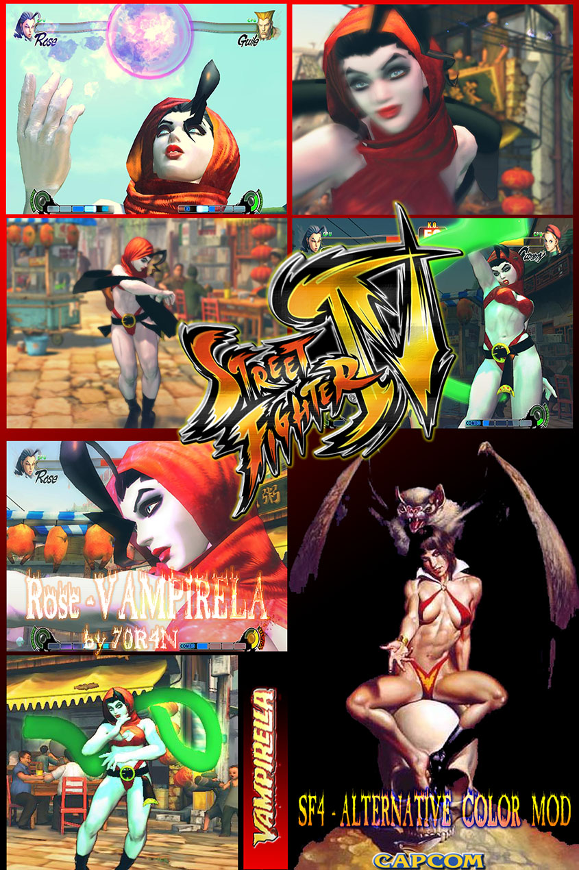 SF4 : Rose - Vampirella