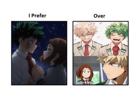 I prefer izuocha over bakudeku/kacchako