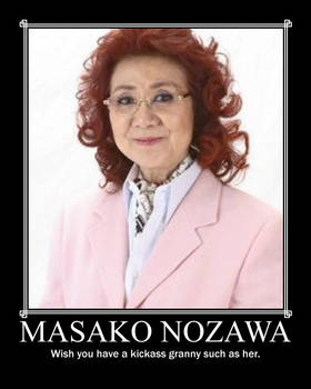 Masako Nozawa Motivational Poster