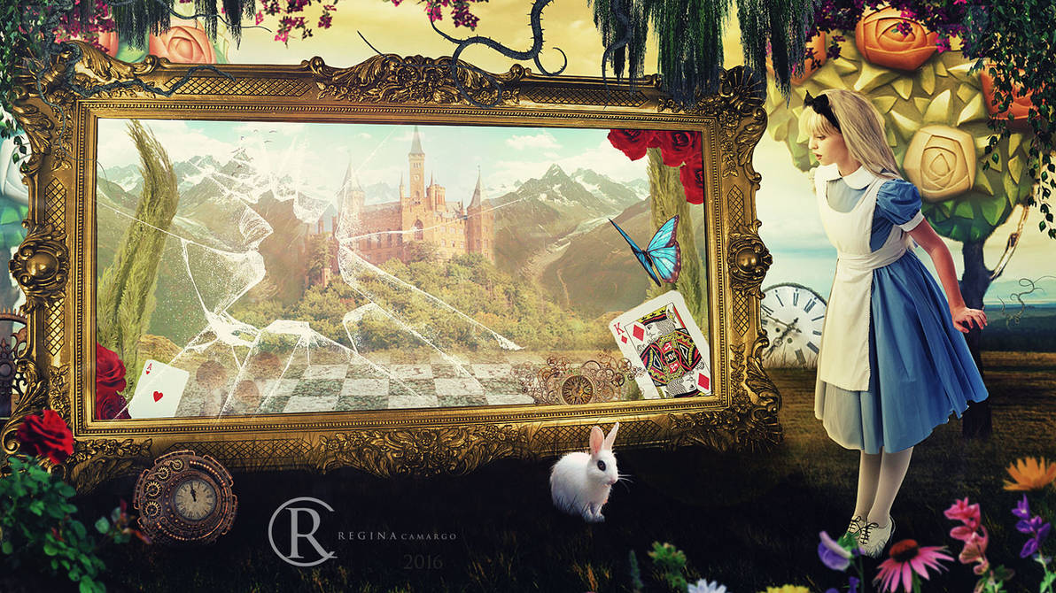 My Alice through the looking glass by IgnisSouls