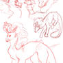 sketch page for feyalbino