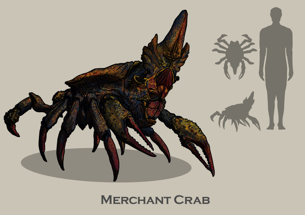 MerchantCrab by FaradayCage on DeviantArt