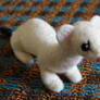 SOLD Needle Felted Winter Ermine