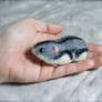 SOLD Needle Felted Dwarf Hamster Life SIze