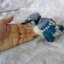 Needle Felted Fledgling Blue Jay