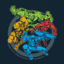 Avengers Team Silver Age Version 2 T-Shirt