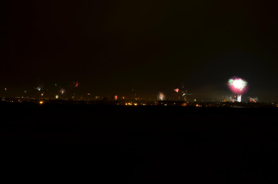 Fireworks Tarnow New Year