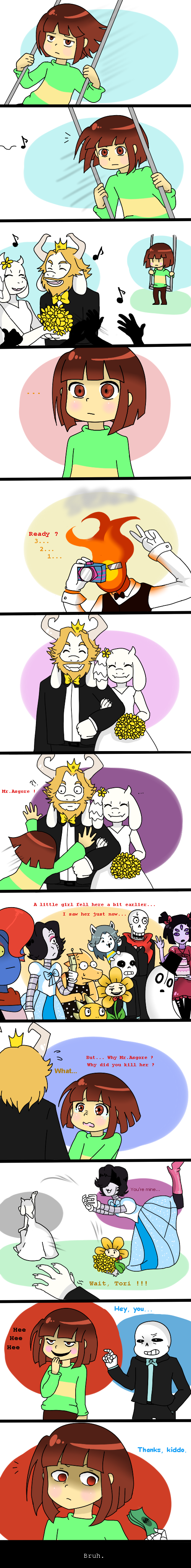 How to ruin the mariage of Toriel and Asgore ?