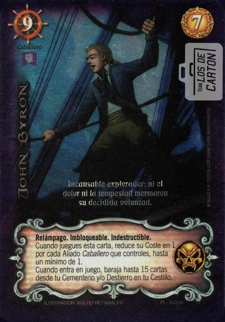 John Byron Mitos y Leyendas Pirate Card by Skorus1 on DeviantArt