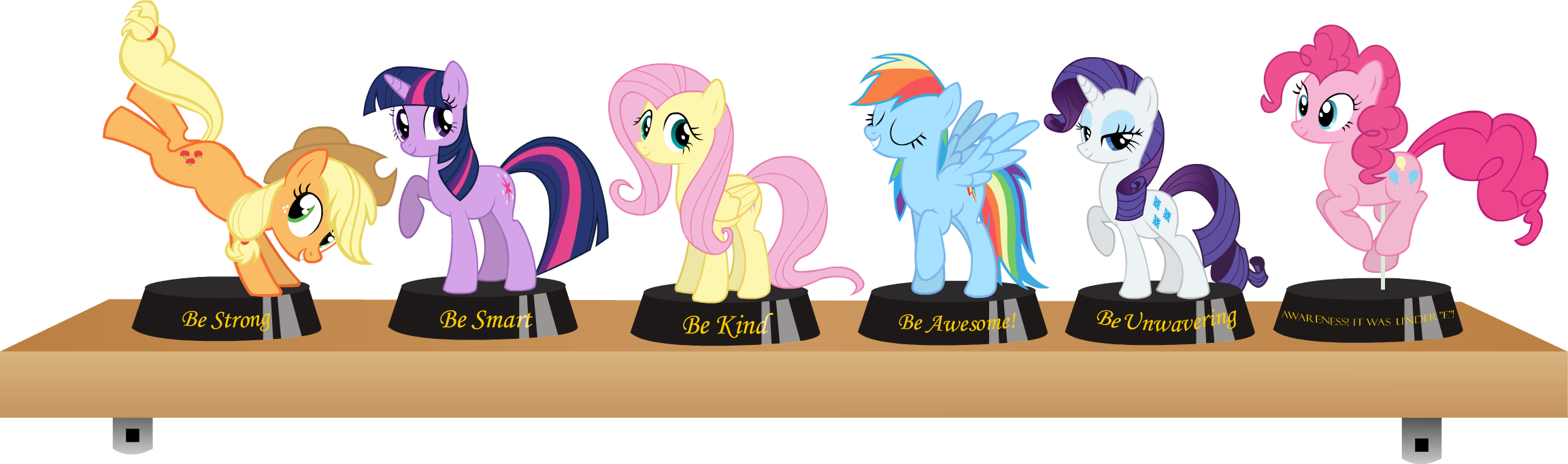 Fallout Equestria Statuettes