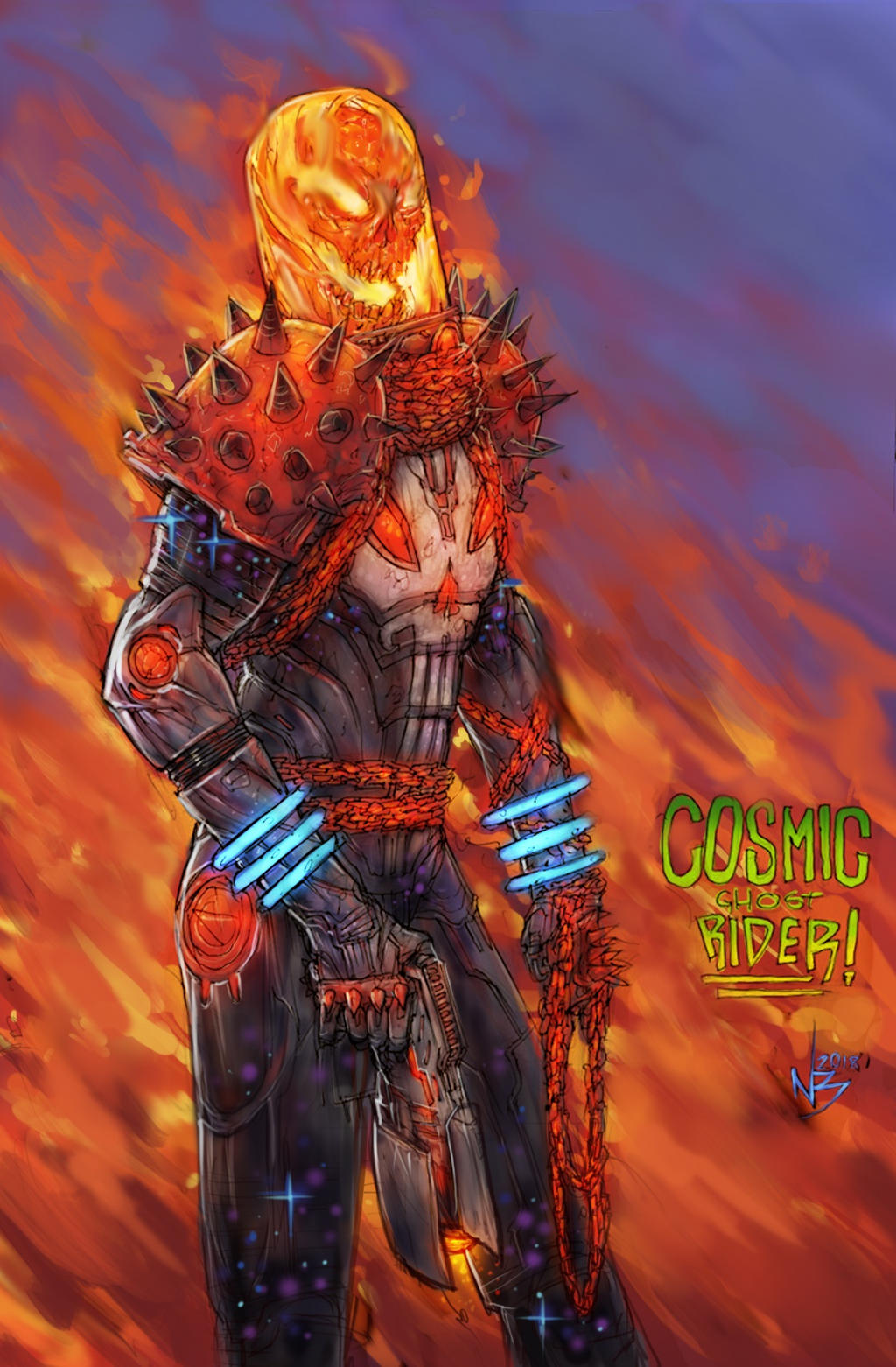 Cosmic Ghost Rider Animation Studio Cosmic Ghost Rider by nickybeats on DeviantArt