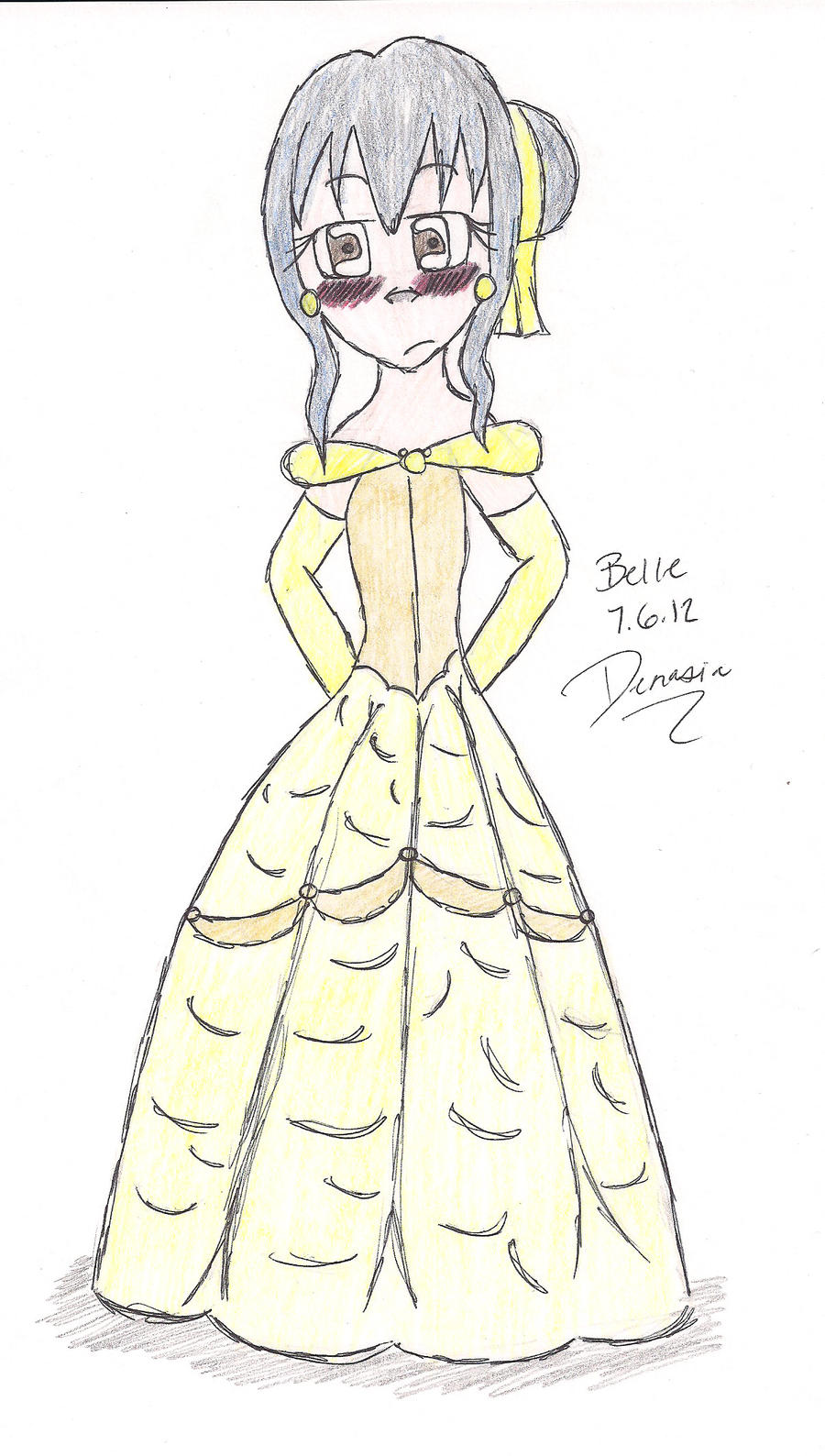 Levy as Belle