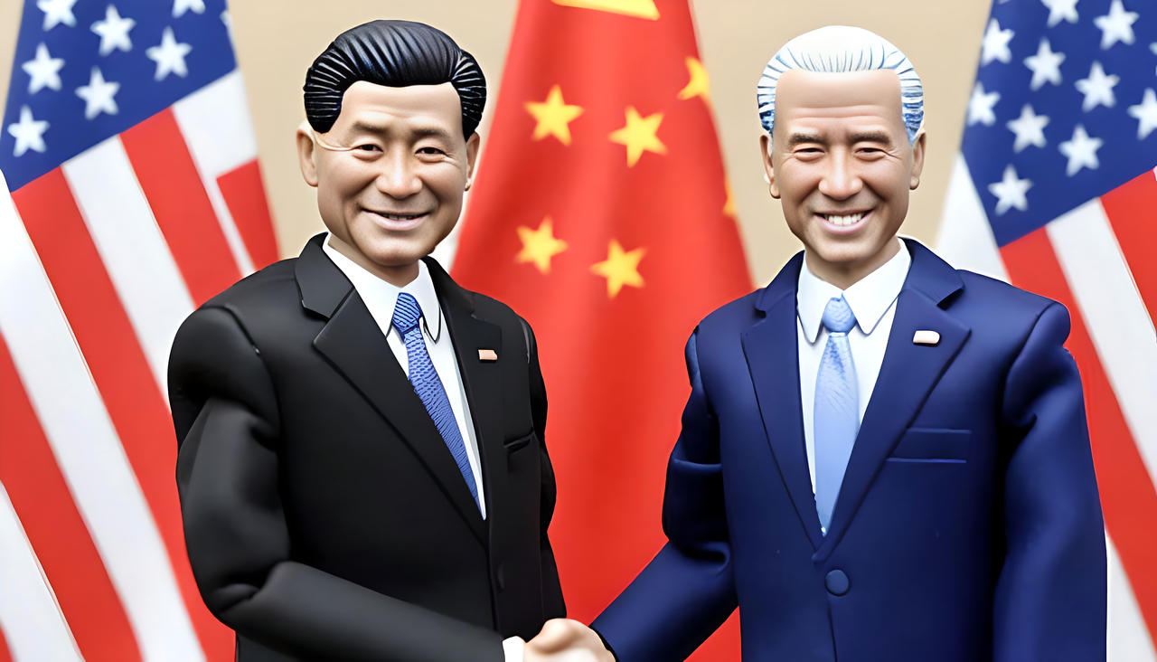 Xi And Joe Biden Plastic Action Figure Style, Pla by Hrod-ric on DeviantArt