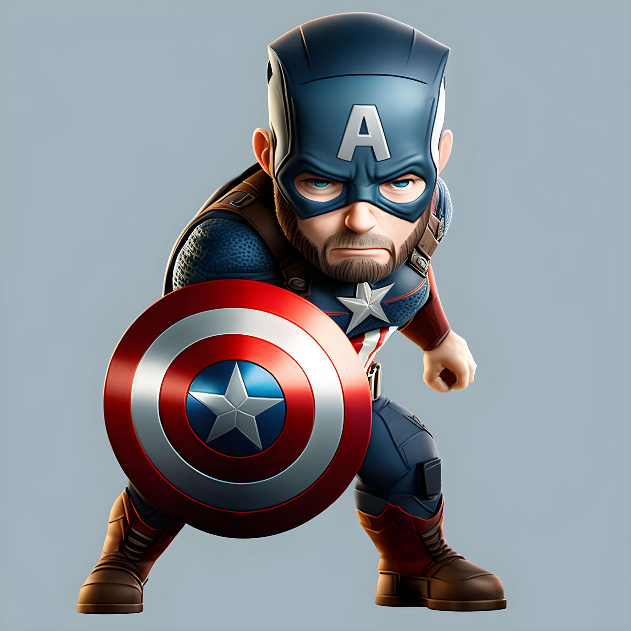 Captain America full body by Hrod-ric on DeviantArt