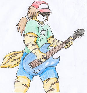 cool guitarrist