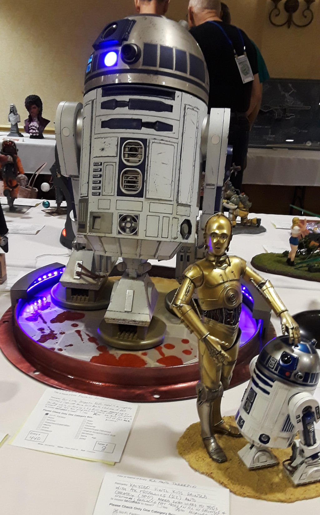 Star Wars, large R2D2 and C3PO with R2 models by Umbra-ShadowWeaver08 ...