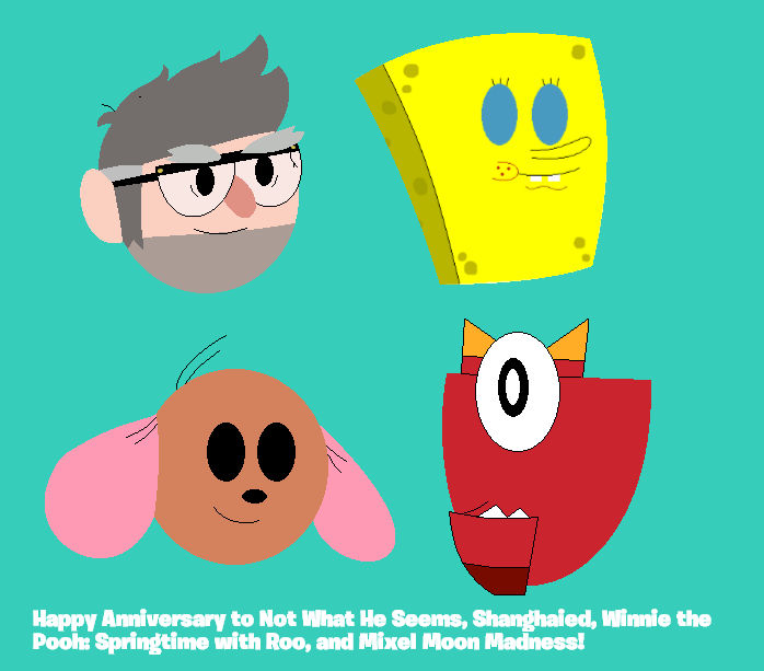 Stanford, SpongeBob, Roo and Flamzer (REUPDATE) by mickeyphantom14 on ...