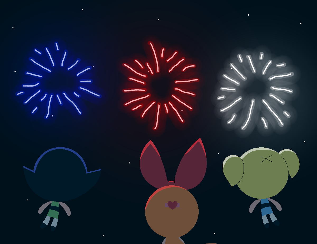 Fireworks Deviantart The Girls' Fireworks by mickeyphantom14 on DeviantArt