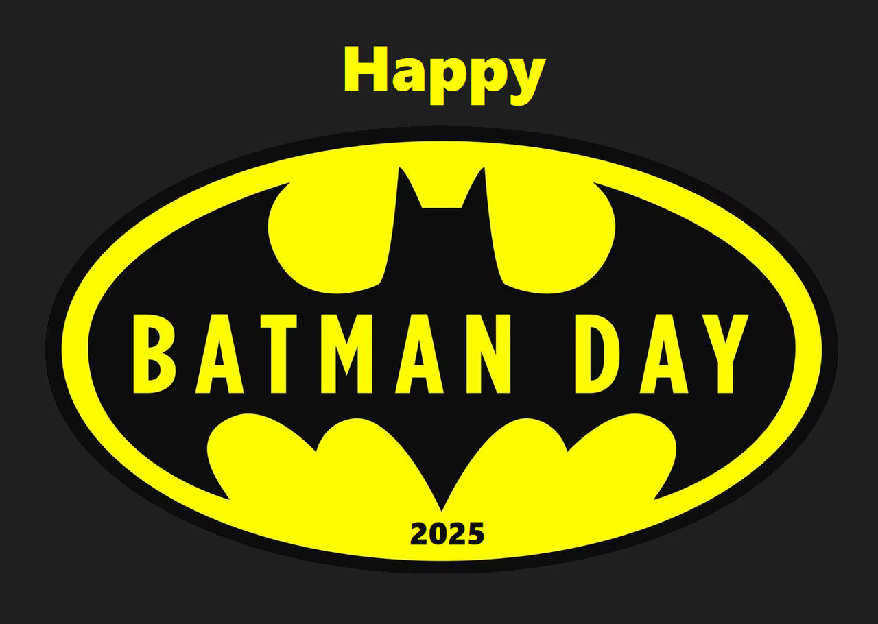 Happy Batman Day 2025! by mickeyphantom14 on DeviantArt