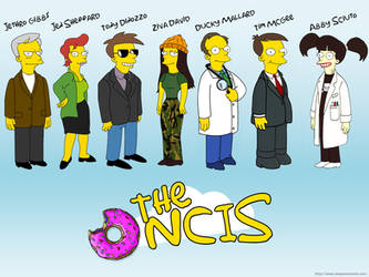 Simpsons NCIS wallpaper