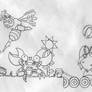 Sonic Tattoo -Pencil sketch-