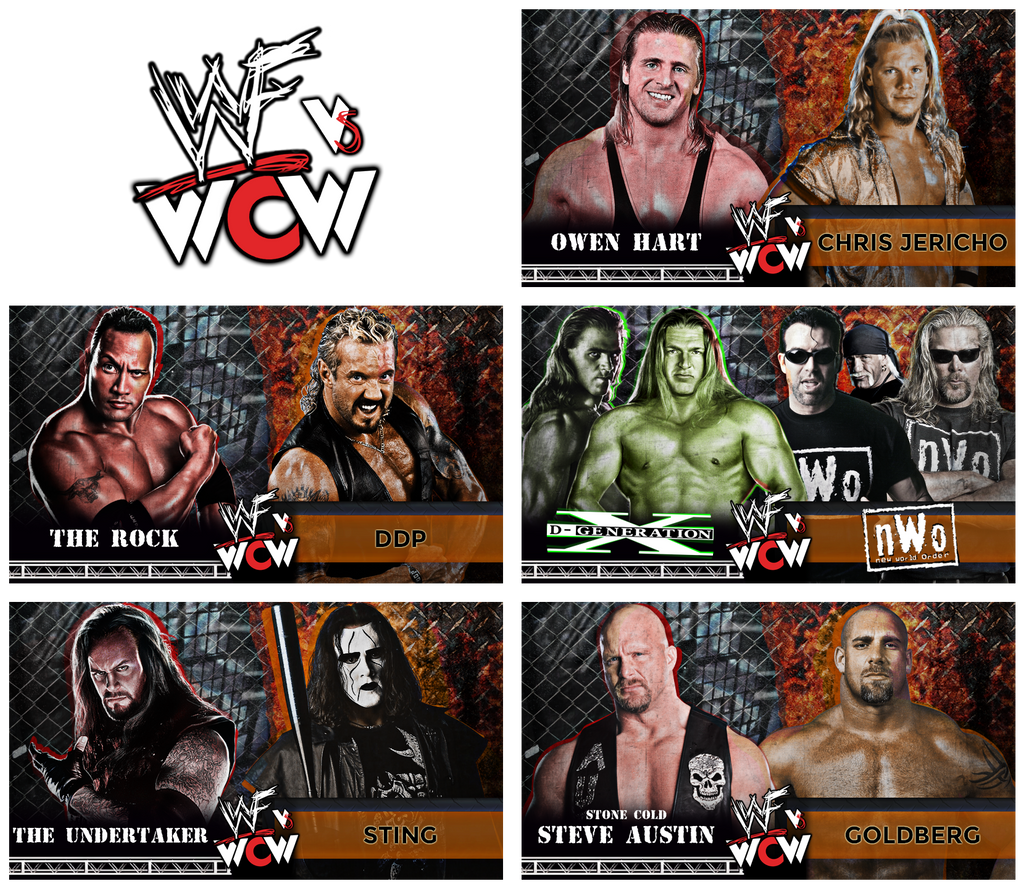 Wwf Draft WWF vs WCW : Draft Game Card by DNGRLIAM on DeviantArt