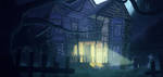 Haunted house by StefmenDA