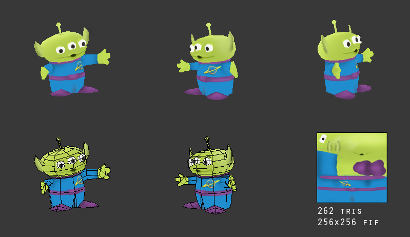 Lowpoly Disney Toy Story Alien by StefmenDA on DeviantArt Lowpoly Disney Toy Story Alien by StefmenDA on DeviantArt