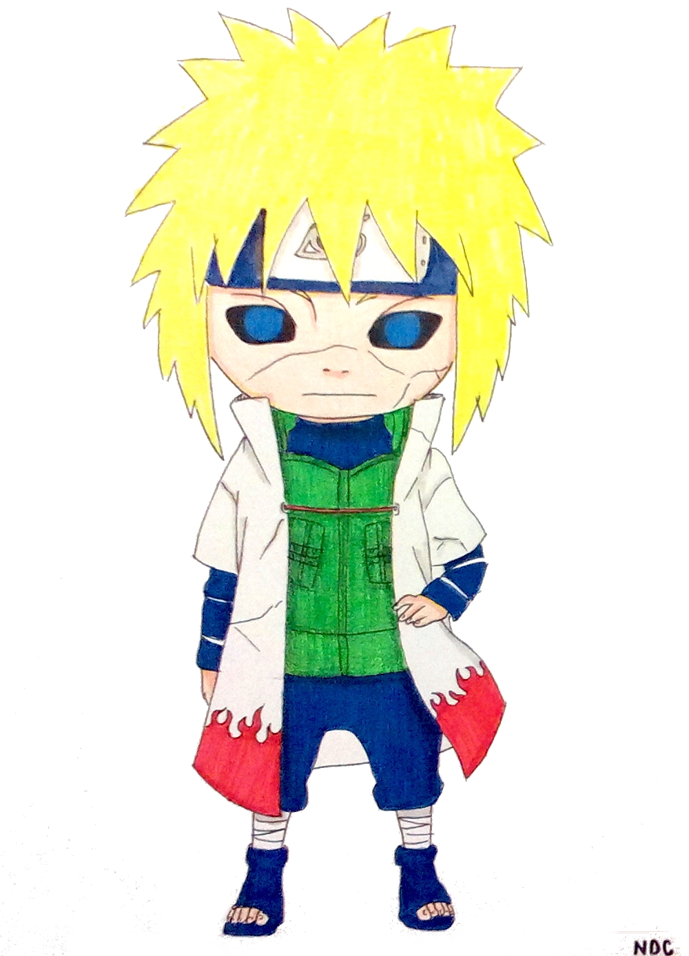 Desenhos J.J.N - 4• Hokage Minato Namikaze 6• Hokage kakashi