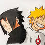 KID SASUKE AND NARUTO