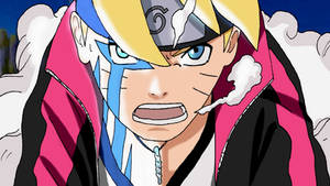 BORUTO ACTIVATES HIS CURSE MARK SEAL V KASHIN KOJI