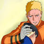 NARUTO HUGS KAWAKI - BORUTO CHAPTER 28