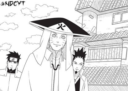 ESCORTING THE HOKAGE