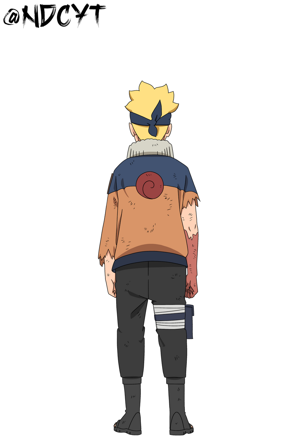 Naruto Uzumaki Hokage (Boruto) render by biahbassi on DeviantArt