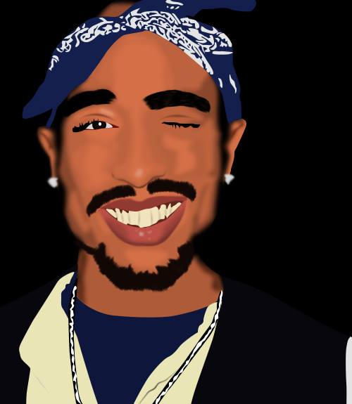 2pac Vector by MehmeTasarim on DeviantArt