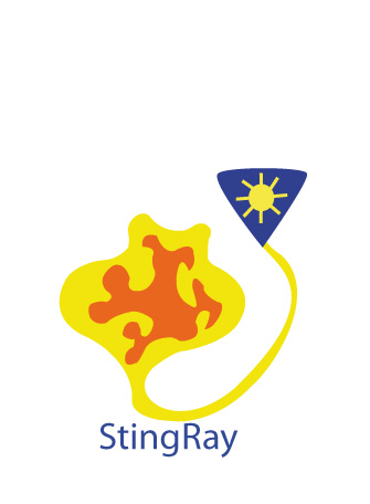 Logo for suntan lotion