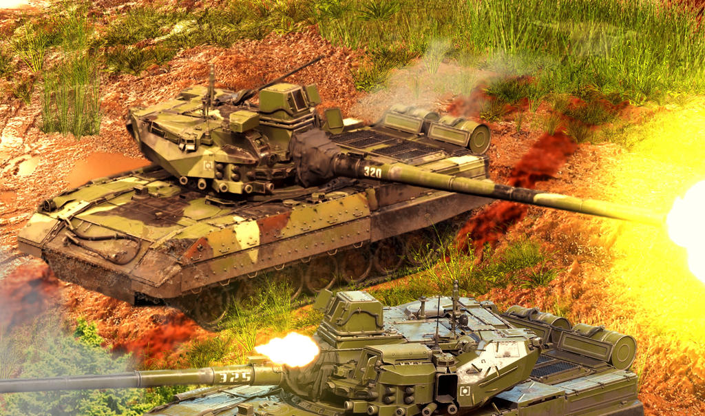 Russian T-95 Tank Firing by Elly-Klamsky on DeviantArt