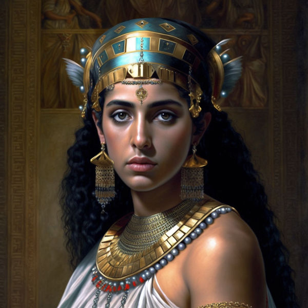Cleopatra painting by rjalberti on DeviantArt