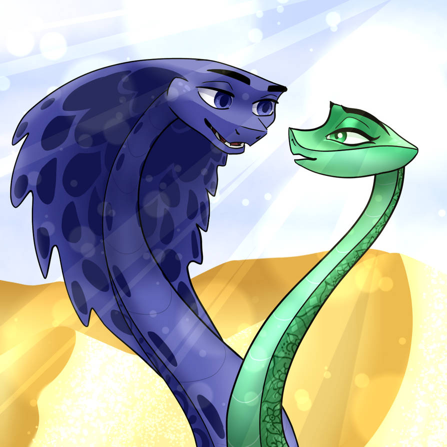 Ajar and Eva from the animated movie Sahara by Jumperartist on DeviantArt Ajar and Eva from the animated movie Sahara by Jumperartist on DeviantArt