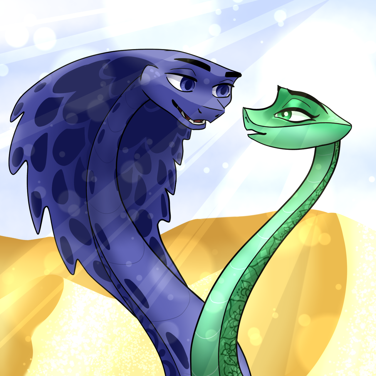 Ajar and Eva from the animated movie Sahara by Jumperartist on DeviantArt Ajar and Eva from the animated movie Sahara by Jumperartist on DeviantArt