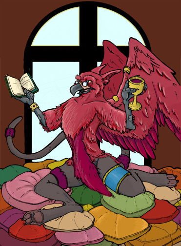 Literary Gryphie v10 by dani-kitty